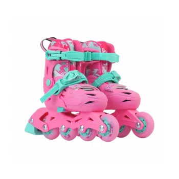 FLYING EAGLE Inline Skates Pink Cyan Unlined Shoes