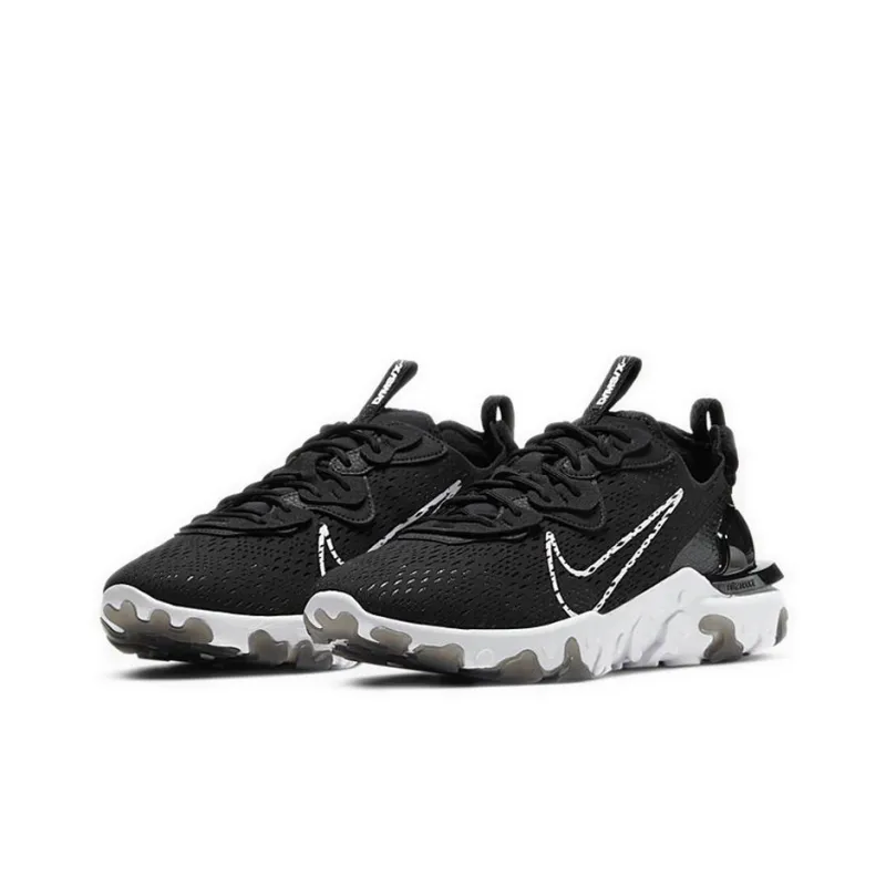 Nike React Vision Black White-2