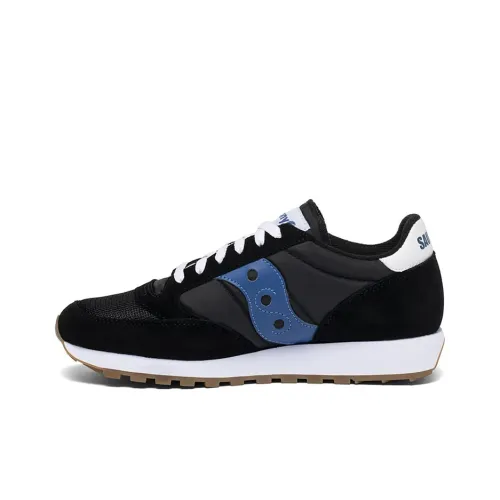 Saucony Jazz Original Running Shoes Men Low-Top Blue/Black