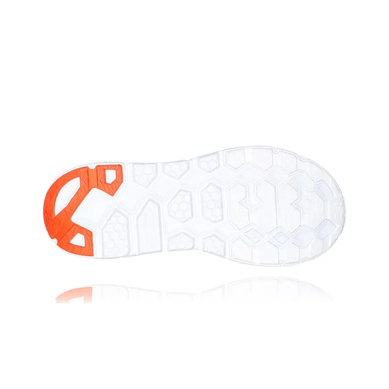 HOKA ONE ONE Clifton L Wan Blue Mandarin Red All Gender-4