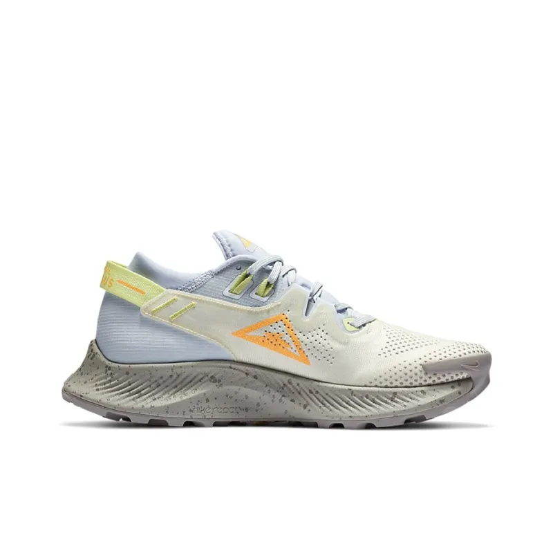 Nike Pegasus Trail 2 Pure Platinum Fossil Laser Orange Women's-1