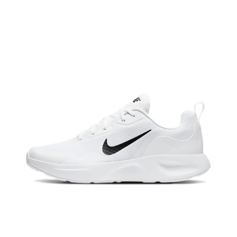 Nike Wearallday White Black Women's-0