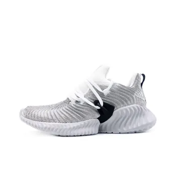 Adidas Alphabounce Instinct Cloud White Grey Two Women's
