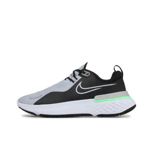 Nike React Miler 1 Running Shoes Men Low-Top Gray/Black/Green