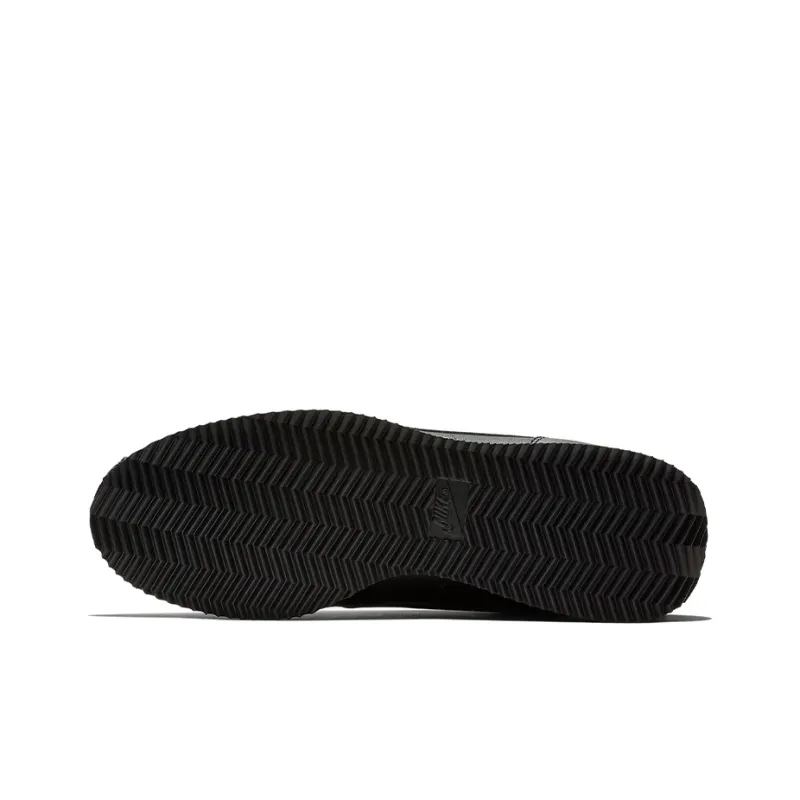Nike Cortez Basic Leather Triple Black-5