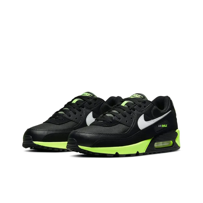 Nike Air Max 90 Black Hot Lime-2