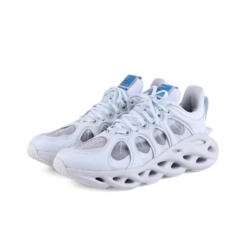 LiNing Arc ACE Shock Absorbers Low Top Running Shoes Men's White 2020-2