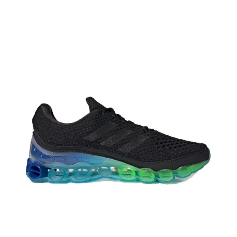 Adidas Microbounce Black Green Blue-1