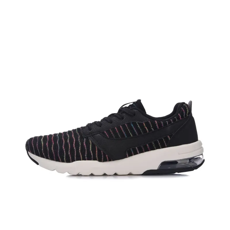 LiNing Breathable Low Top Running Shoes Women's Black-0