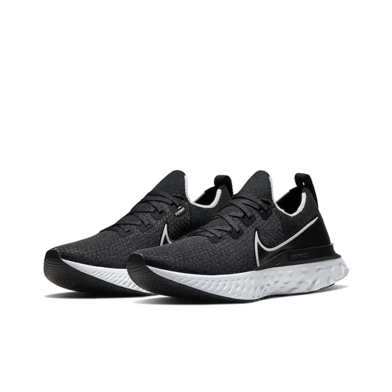 Nike React Infinity Run Black White-2