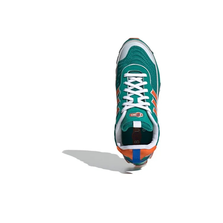 Adidas Originals Microbounce T1 Glory Green Orange-4