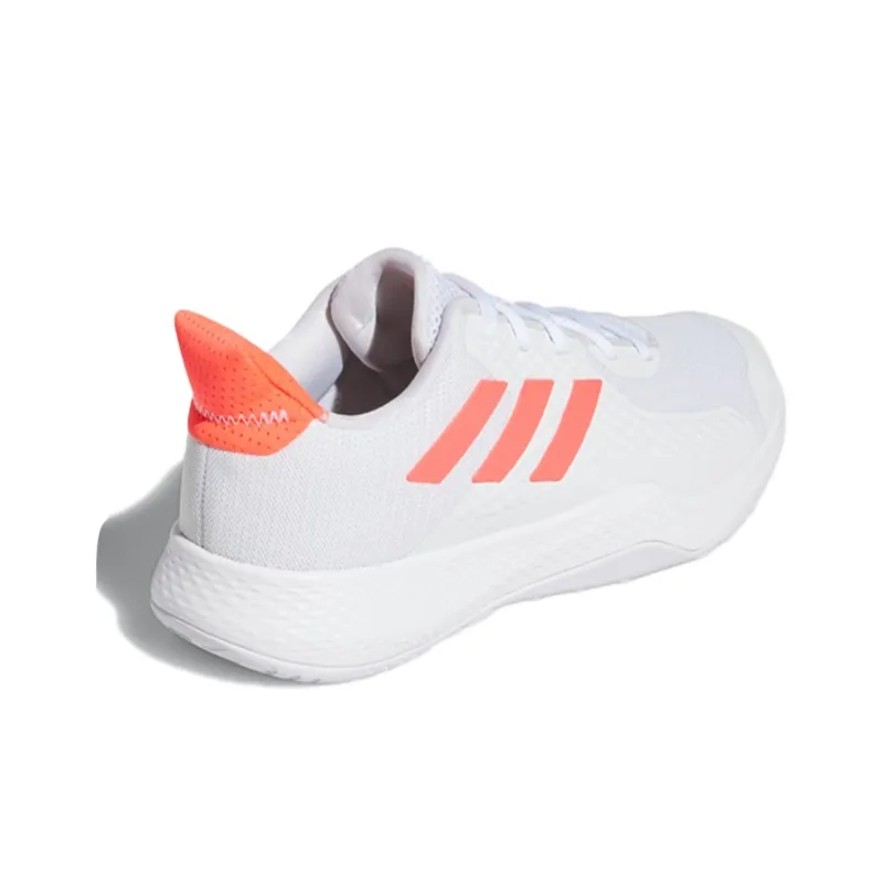 Adidas FitBounce Trainer 'White Signal Pink' Women's-3