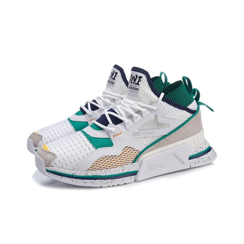 LINING 001 T1000 No Boundry Mid 'White'-2