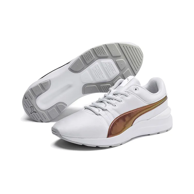 PUMA Adela Trailblazer White/Rose Gold Low Sneakers Women's-2