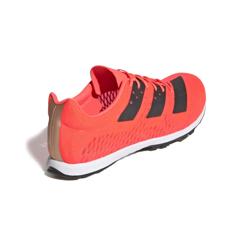 Adidas Adizero XC Slip-Resistant Cushioning Low-Top Running Shoes Women's Orange Black White-3