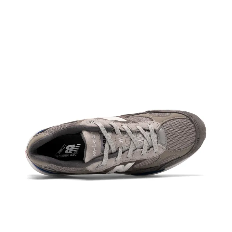 New Balance 992 Grey Blue Red-2