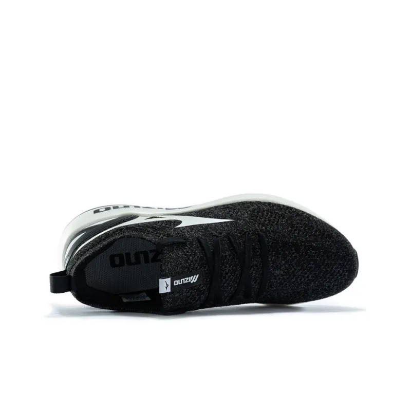 Mizuno Pi Knit Low top 'Black White'-2