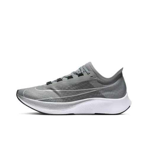 Nike Zoom Fly 3 Running Shoes Men Low-Top Gray/White