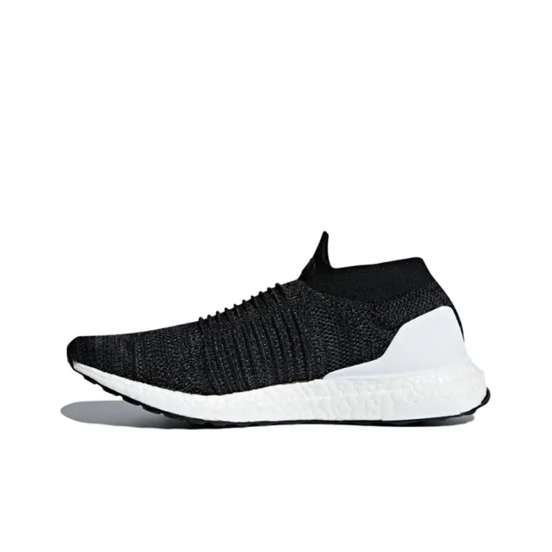 Adidas Ultra Boost Laceless Core Black Cloud White-0