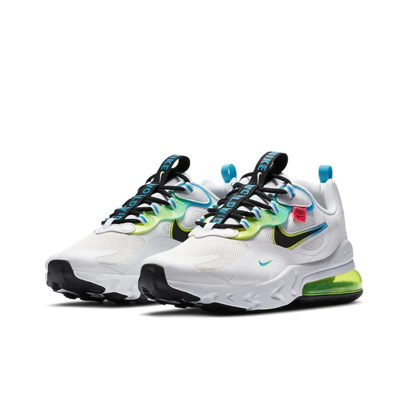 Nike Air Max 270 React 'Worldwide Pack - White' GS-2