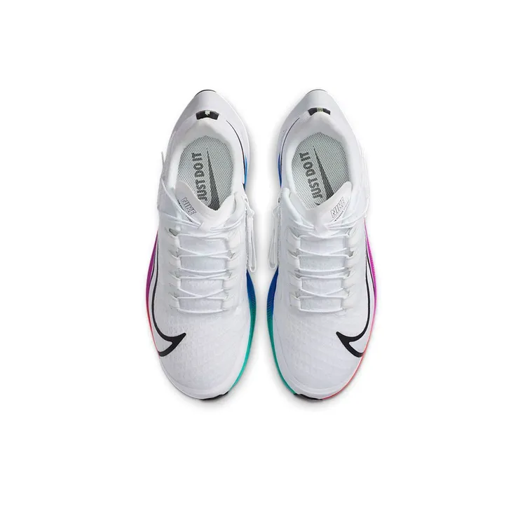 Nike Air Zoom Pegasus 37 FlyEase 'Black White Blue' Women's-3