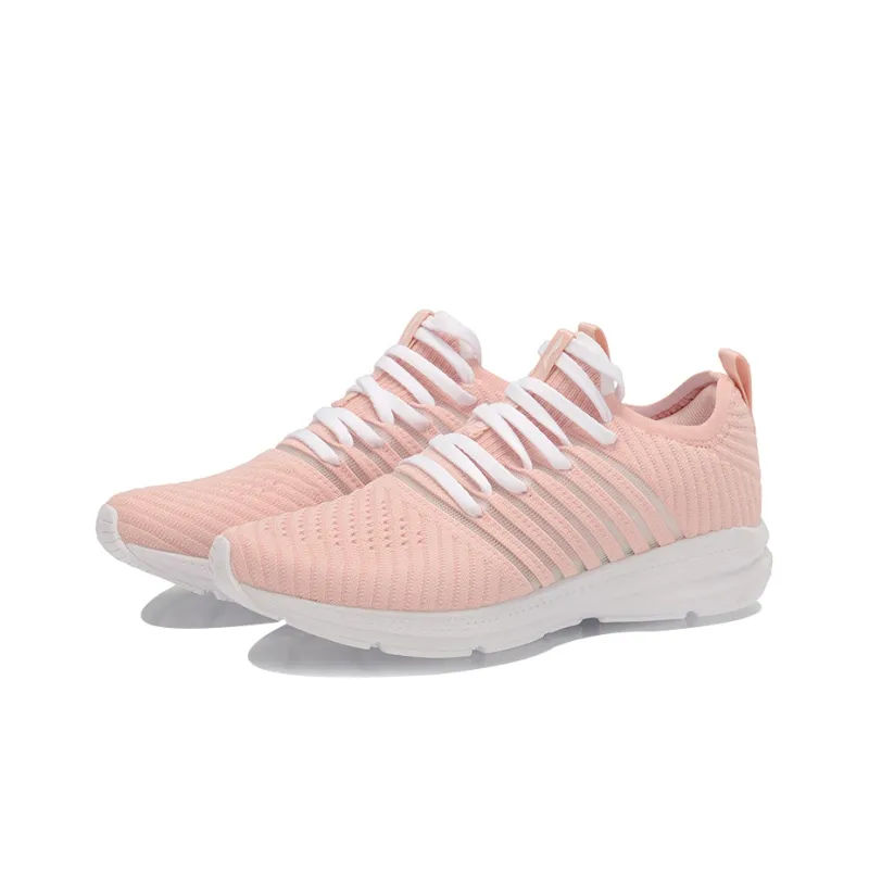 LINING Yufeng Running Shoes Women's Low-Top Salt Pink-2
