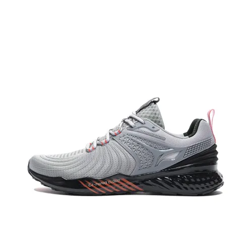 LINING Cloud 5 V2 Running Shoes Unisex Low-Top Gray/Black