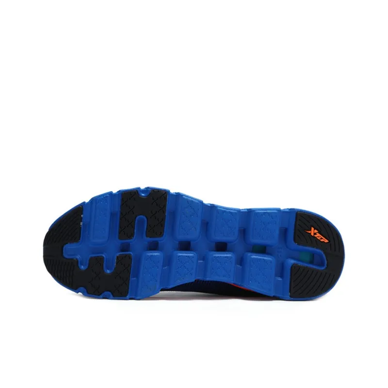 XTEP Cushioning Rotational Technology Lightweight And Wear-resistant Low-Top Running Shoes Men's Blue-3