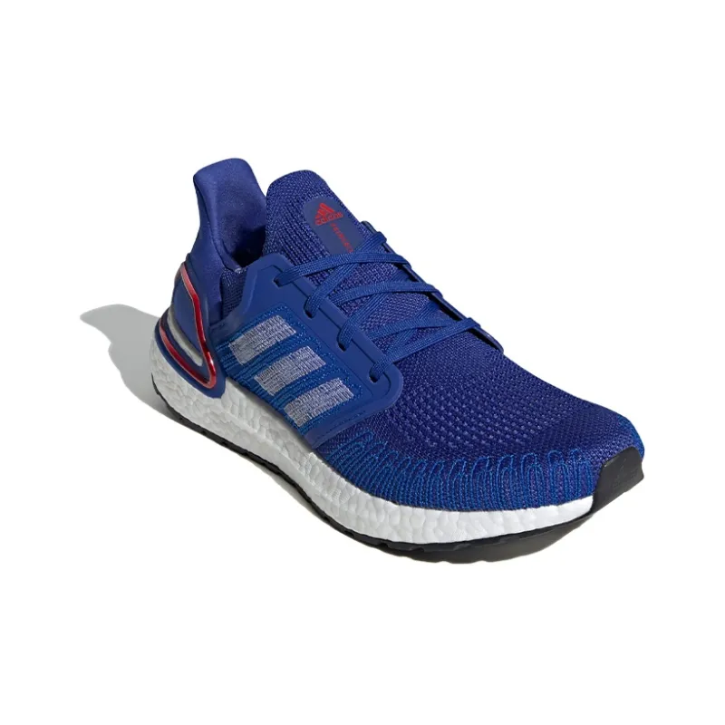 Adidas Ultra Boost 20 Royal Blue Scarlet-2