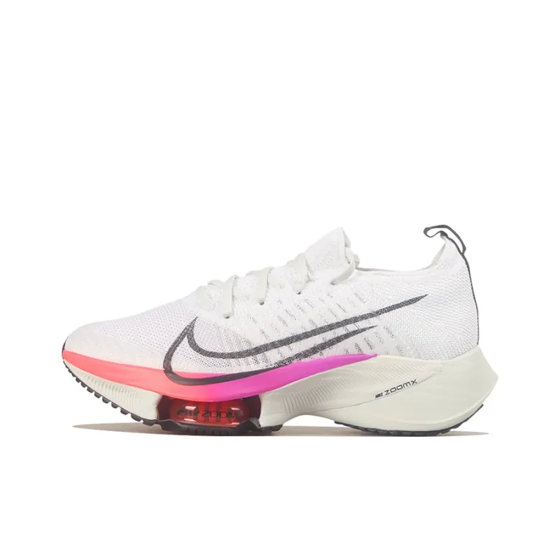 Nike Air Zoom Tempo Next% Flyknit White Hyper Violet Flash Crimson Women's-0