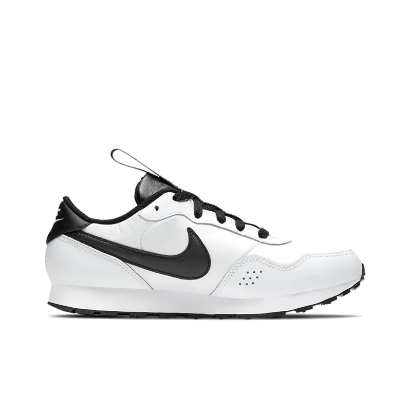 Nike MD Valiant Anti Slip Wear Resistant Low Top Running Shoes GS White-1