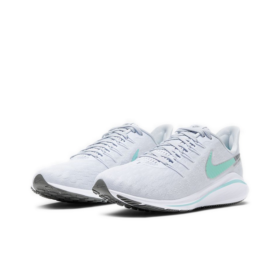 Nike Air Zoom Vomero 14 Running Shoes Women s Low Top Gray Green POIZON