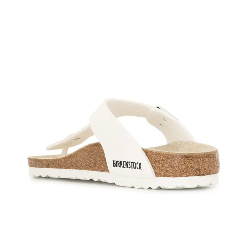 Birkenstock Gizeh Bs Flip Flops Women's White Brown-3