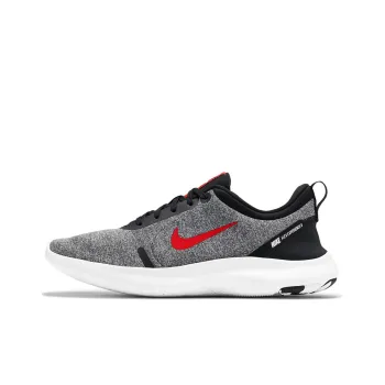 Nike Flex Experience RUN 8 Slip-Resistant Cushioning Low-Top Casual Running Shoes Men's Gray Black Red