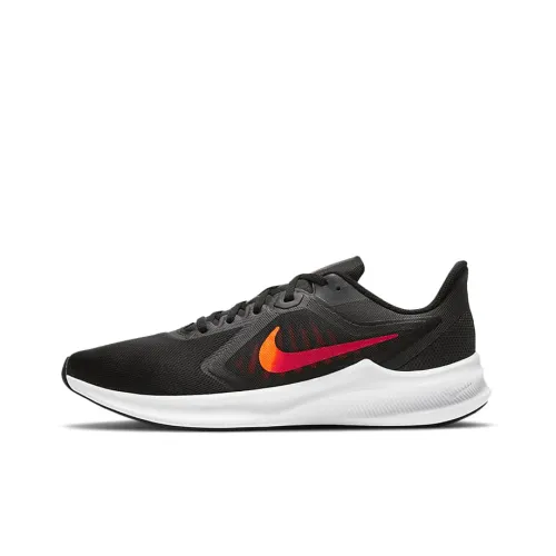 Nike Downshifter 10 Running Shoes Men Low-Top Black/Orange