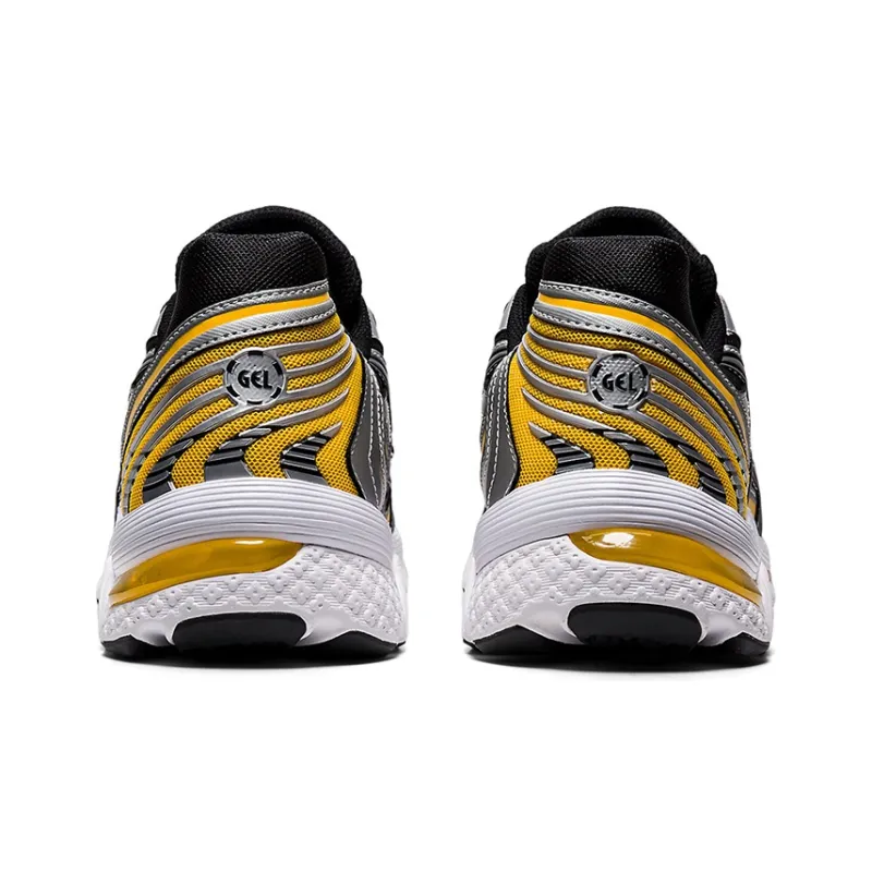 Asics Gel Kyrios Black Grey Yellow-4