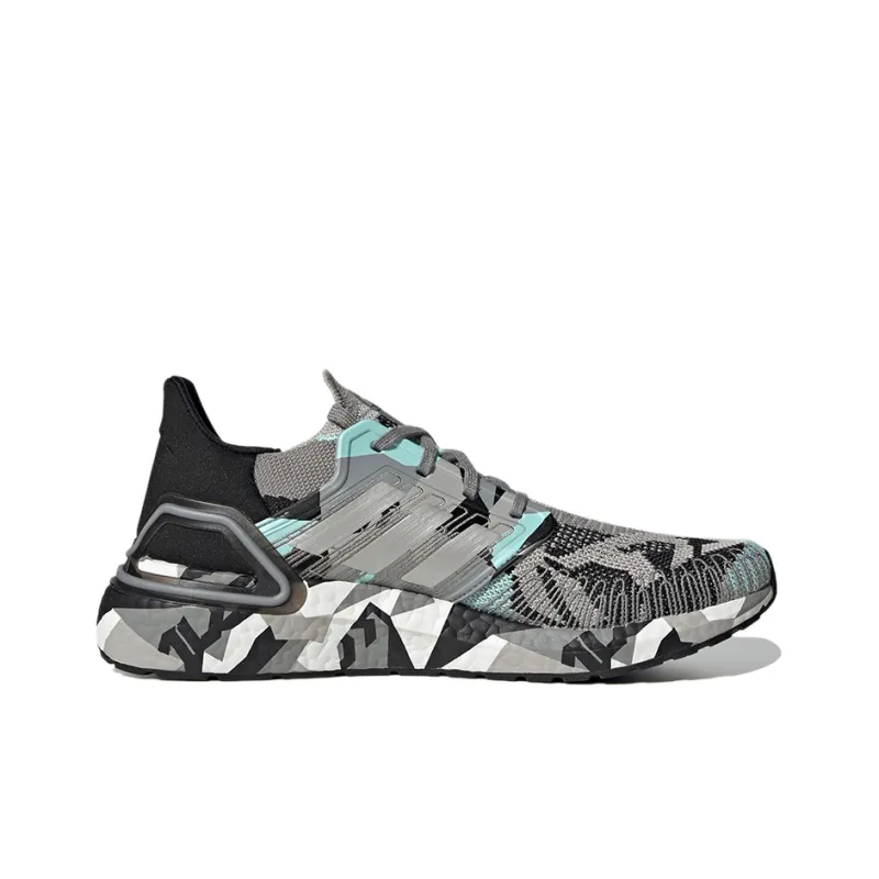 Adidas UltraBoost 20 'Geometric Pack Black Frost Mint'-1