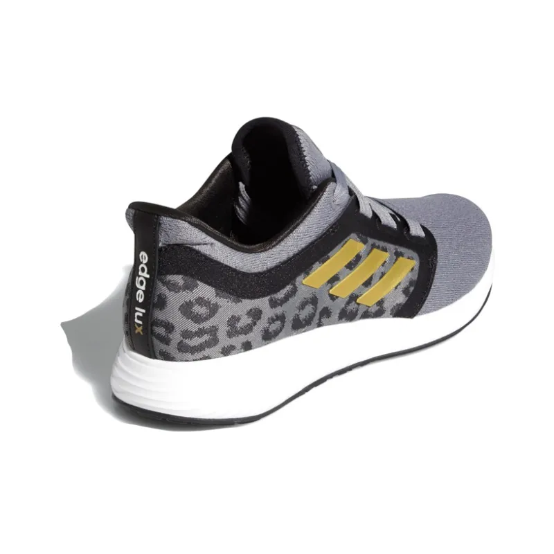 Adidas Edge Lux 3 Running Shoes Women's Low-Top Gray/White/Gold-3