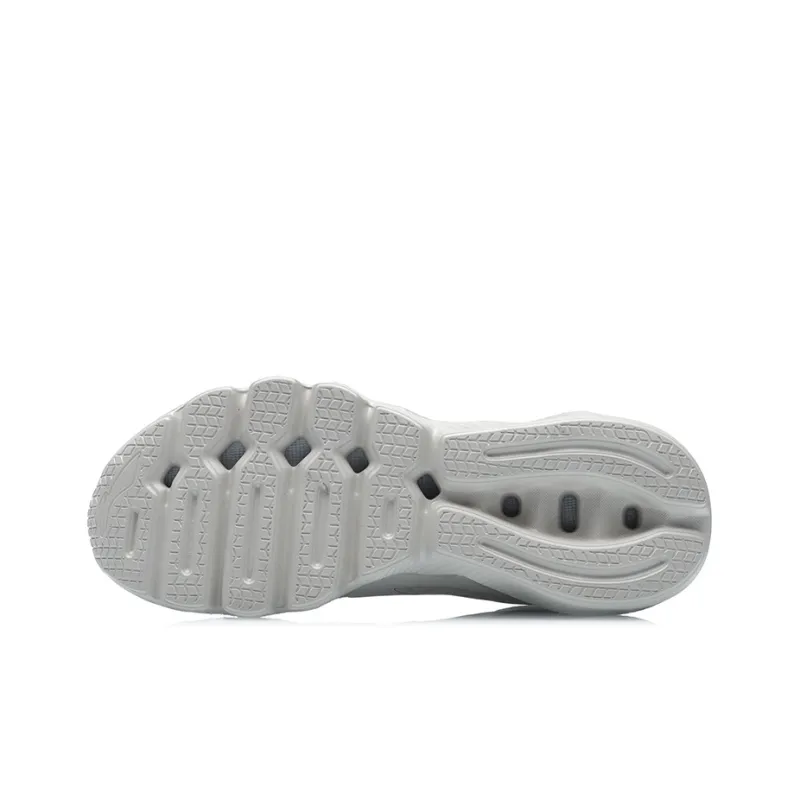 LiNing Shock Absorbers Low Top Running Shoes Unisex Pearl White-4
