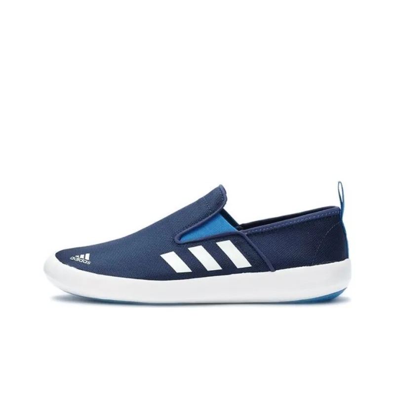 Adidas B Slip on Dlx Cozy Breathable Outdoor Sports Blue-0