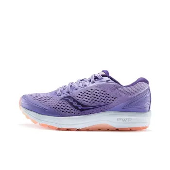 Saucony Clarion 1 Non-slip Lightweight Low-Top Running Shoes Women's Purple Peach Red