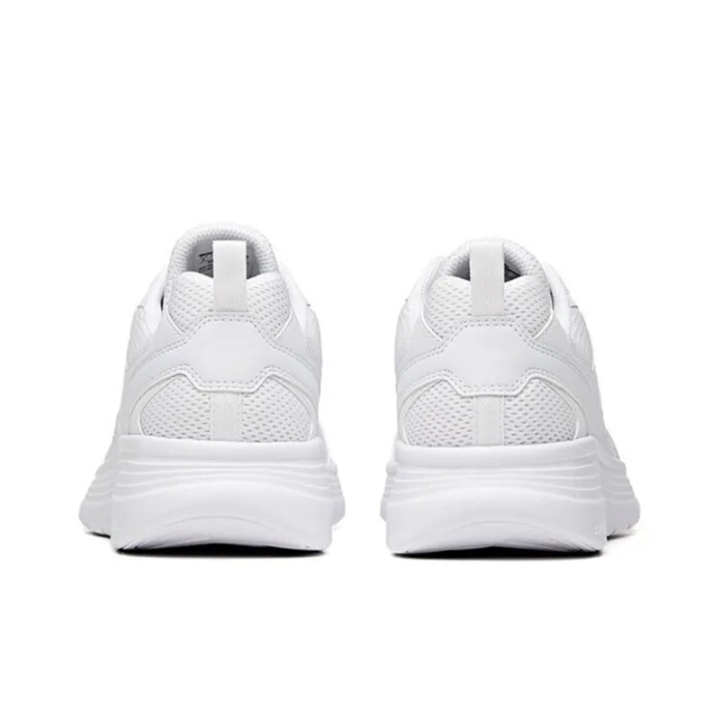 Anta Breathable Lightweight Rebound Cushioning Slip-Resistant Abrasion-Resistant Low-Top Running Shoes Men's White-3