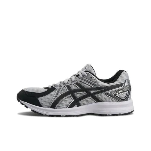 Asics Jog 100 2 Running Shoes Unisex Low-Top Gray Black