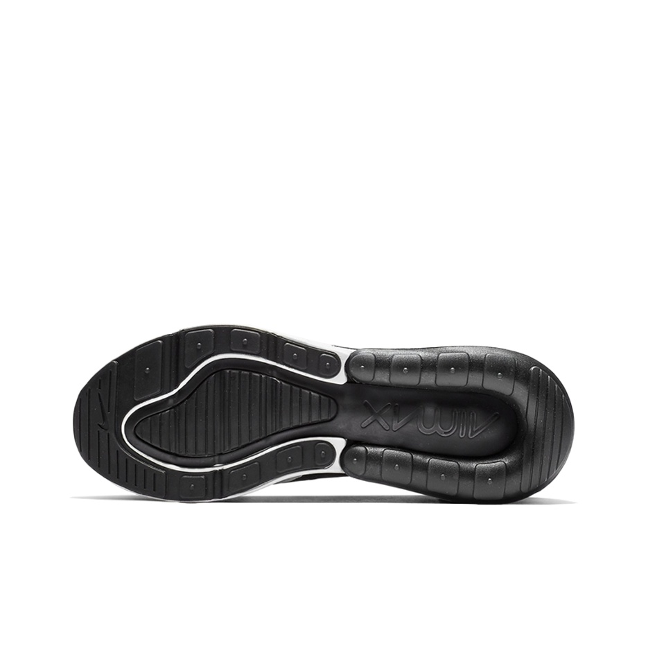 nike air max 270 flyknit women's black and white