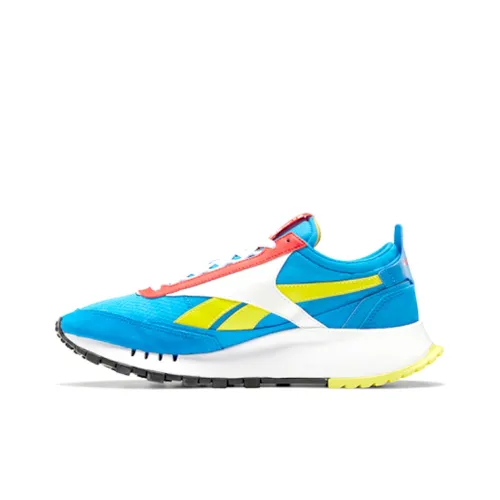 Reebok Classic Leather Legacy Dynamic Blue Yellow