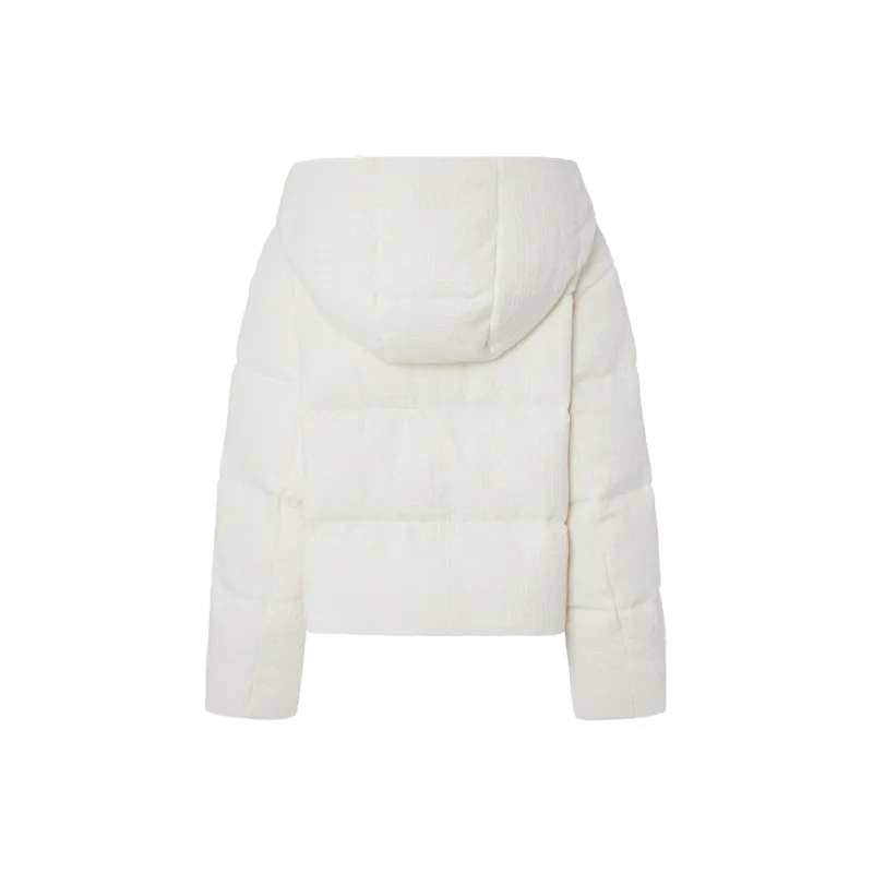 MO&CO Down Jackets Women's Light Floral Apricot-1