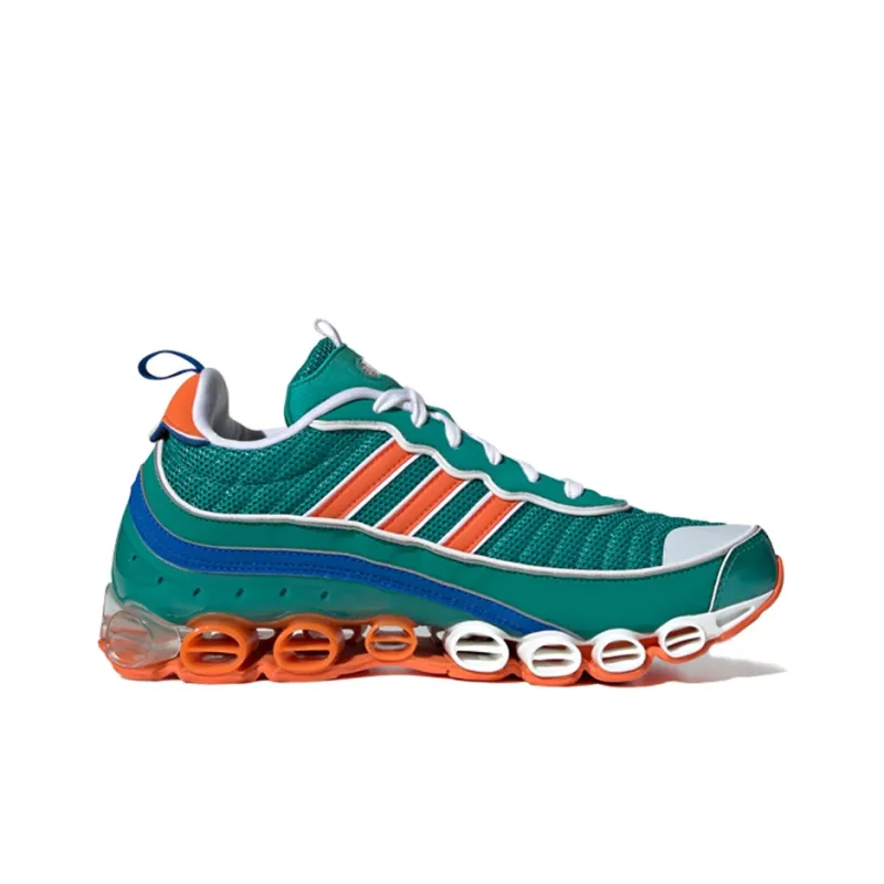 Adidas Originals Microbounce T1 Glory Green Orange-1