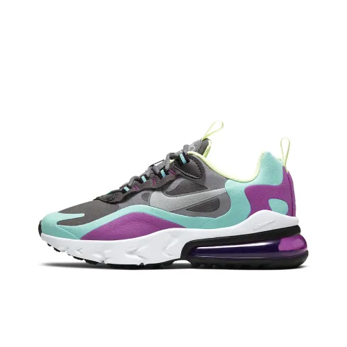 Nike Air Max 270 React Gunsmoke Aurora GS