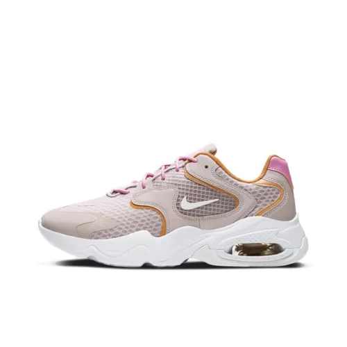 Nike Air Max 2X Running Shoes Women's Low-Top Nude Pink