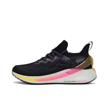 361° Superfly Wing Sock Breathable Low Top Running Shoes Women's Black White